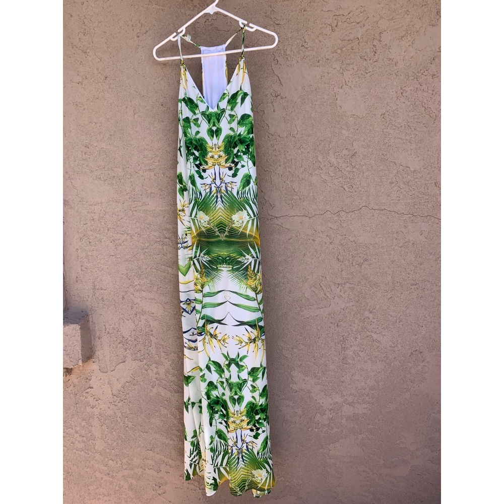 Alice & Olivia Dove Y Maxi Dress